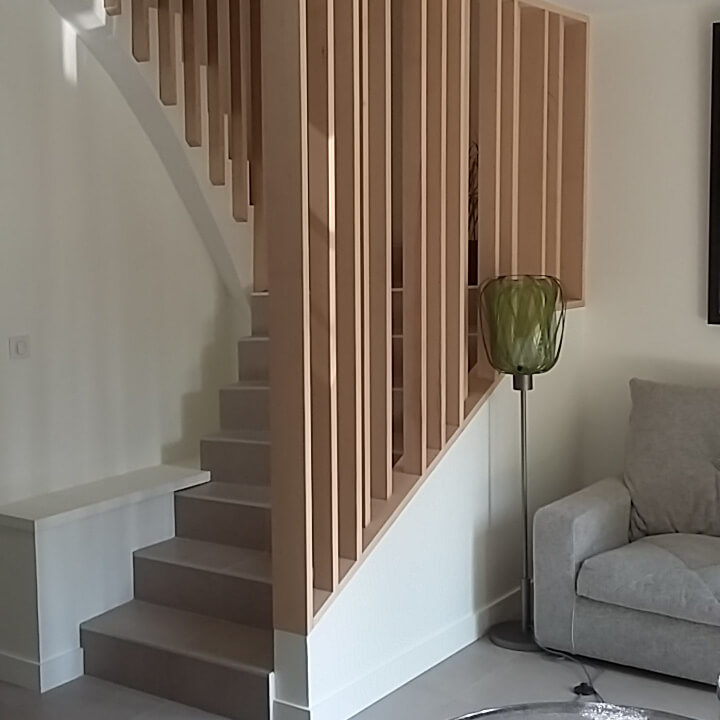 Création d’un escalier et de son garde corps sur-mesure Création d'un escalier et de son garde corps sur-mesure