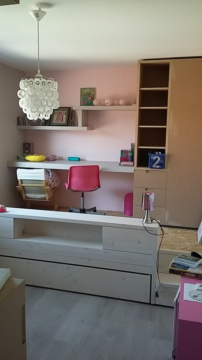 Aménagement d'une chambre