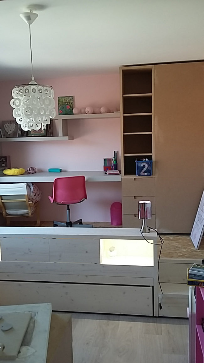 Aménagement d'une chambre