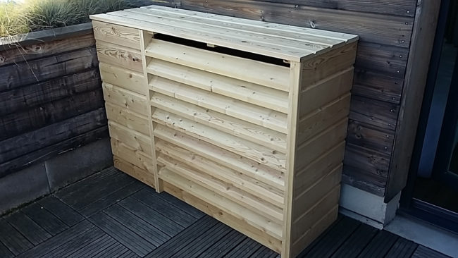 Coffrage pour climatiseur