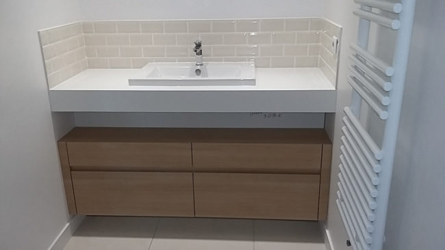 Aménagement d'une salle de bains sur-mesure
