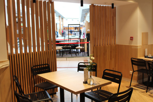 Réalisation d'un lieu de restauration